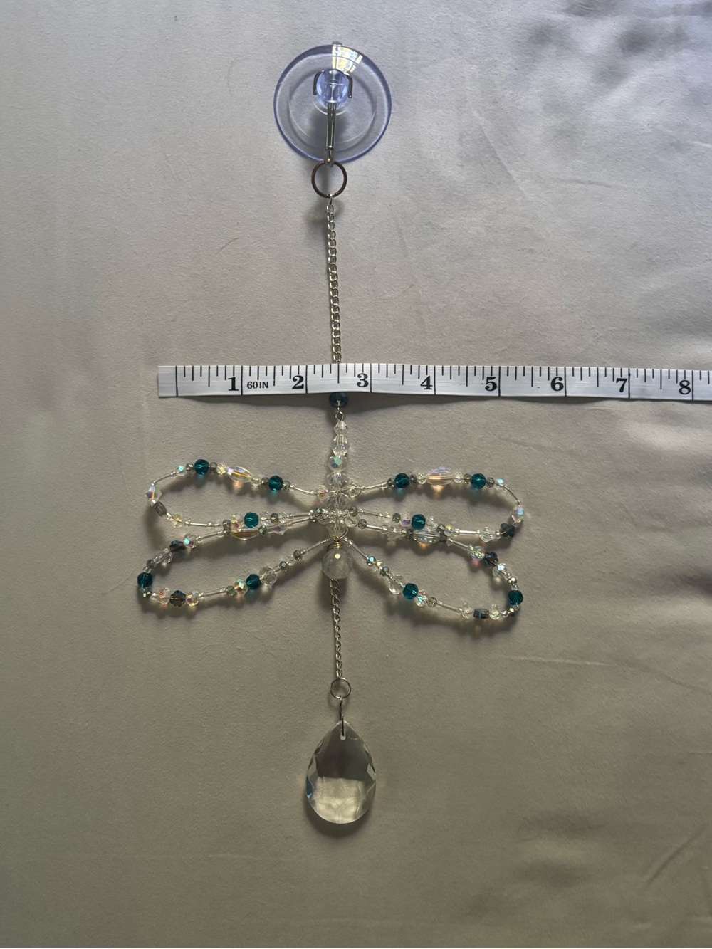 Handmade Dragonfly Suncatcher. - Picture 12 of 13